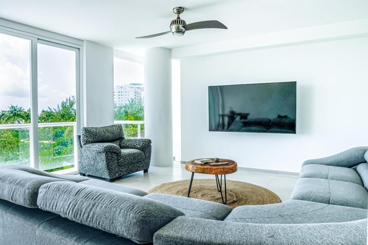 New Beachfront Luxury Apartments Cancun Dış mekan fotoğraf
