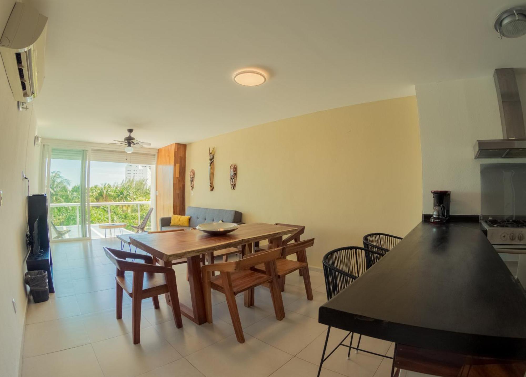 New Beachfront Luxury Apartments Cancun Dış mekan fotoğraf
