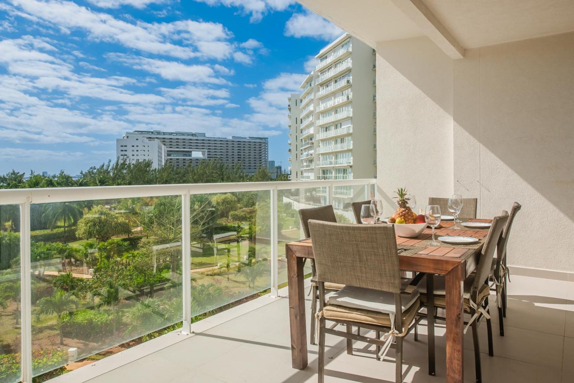 New Beachfront Luxury Apartments Cancun Dış mekan fotoğraf